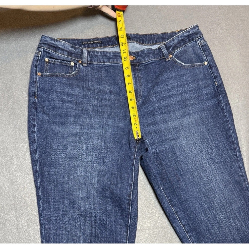 Talbots Everyday Relaxed Jeans Medium Wash Denim Women's Size 20WP - Picture 8 of 8